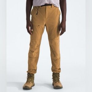 The North Face Men's Basin Pro Pants 32x32 Beige Soft Shell Hiking Climbing 30